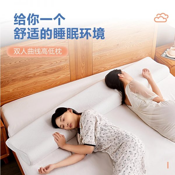 aiyi/爱意记忆棉POR2枕透气慢回弹单只装护颈枕深睡慢回弹助眠