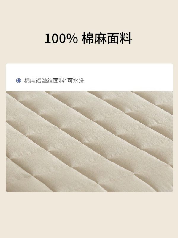 【喜饼】栖作床垫0胶可拆卸独立弹簧床垫偏硬卧室双人护脊席梦思 - 图片 2