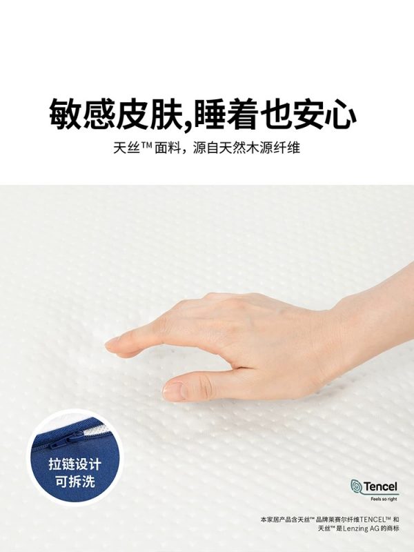 蓝盒子Z1小石头政府补贴偏硬独立袋装弹簧床垫家用卧室双人席梦思 - 图片 3