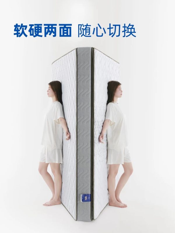朗乐福席梦思天然乳胶独立弹簧床垫卧室软硬两用护脊家用 经典 - 图片 3