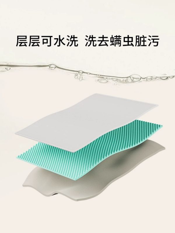 【苏打】栖作床垫政府补贴加硬护脊护腰防霉防螨独立弹簧卧室家用 - 图片 3