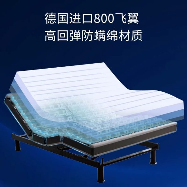 德国进口lattoflex乐德飞翼智能床可升降带遥控电动智能床垫 - 图片 3