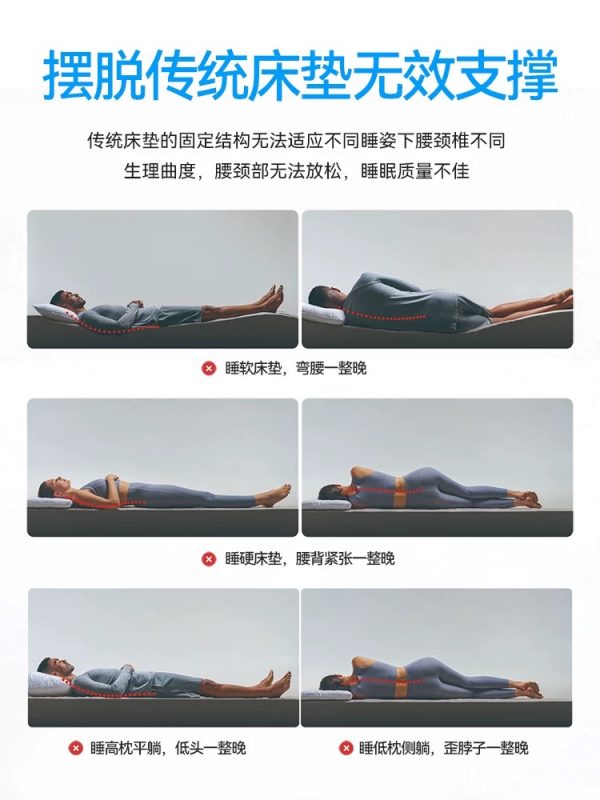 HEKA 智能床垫ai护脊护腰全自动家用卧室软硬可选高端品牌 M系列 - 图片 3