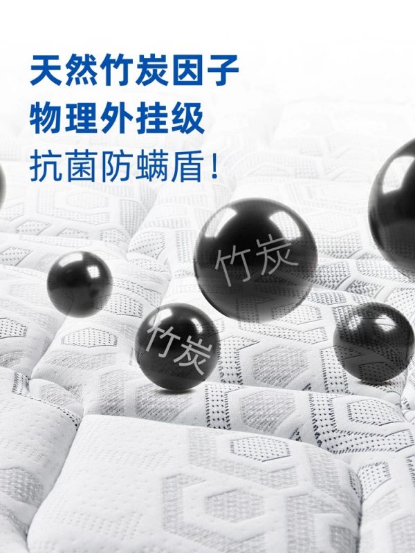 朗乐福席梦思天然乳胶独立弹簧床垫卧室软硬两用护脊家用 经典 - 图片 4
