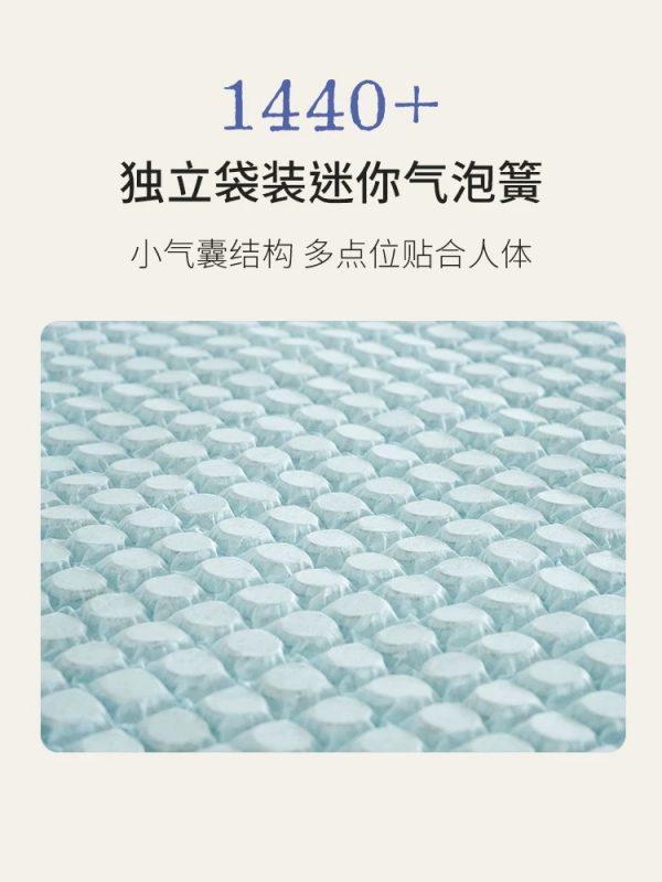 【小弹垫】栖作床垫弹簧薄垫学生宿舍单人护脊亲肤海绵垫榻榻米 - 图片 4