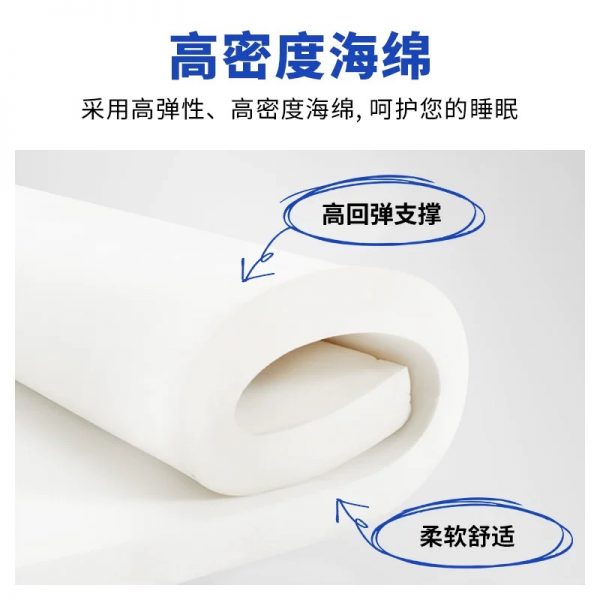斯林百兰官方旗舰店 乳胶黄麻棕透气独立弹簧双面 安睡双眠 套装 - 图片 5