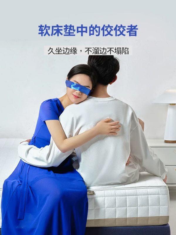 沉浸 栖作乳胶床垫软垫卧室双人家用弹簧厚垫席梦思可拆洗定制 - 图片 5