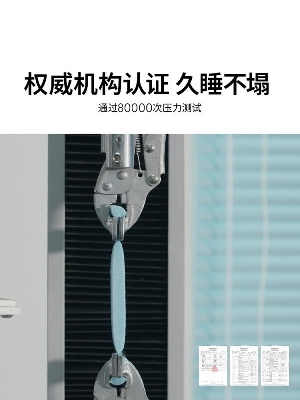 蓝盒子Z1小石头政府补贴偏硬独立袋装弹簧床垫家用卧室双人席梦思 - 图片 5