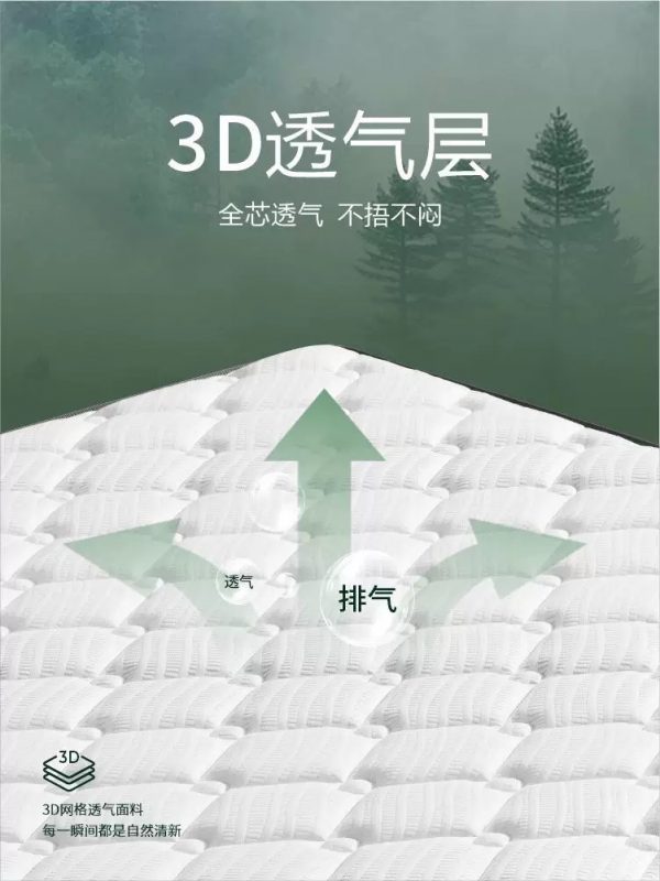 【SHEHOME奢睡】一号垫黄麻护脊硬垫青少年抗菌天然乳胶弹簧床垫 - 图片 5