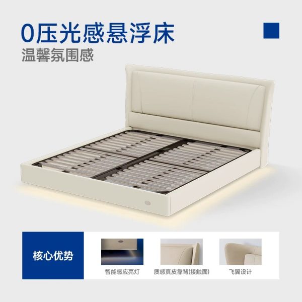 梦百合快充2.0护脊记忆棉家用0压床垫卧室独立弹簧席梦思 - 图片 11