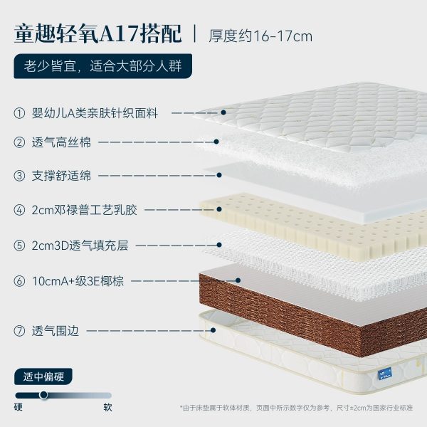 林芃童趣儿童床垫护脊无甲醛超标青少年家用榻榻米专用可定制折叠 - 图片 16