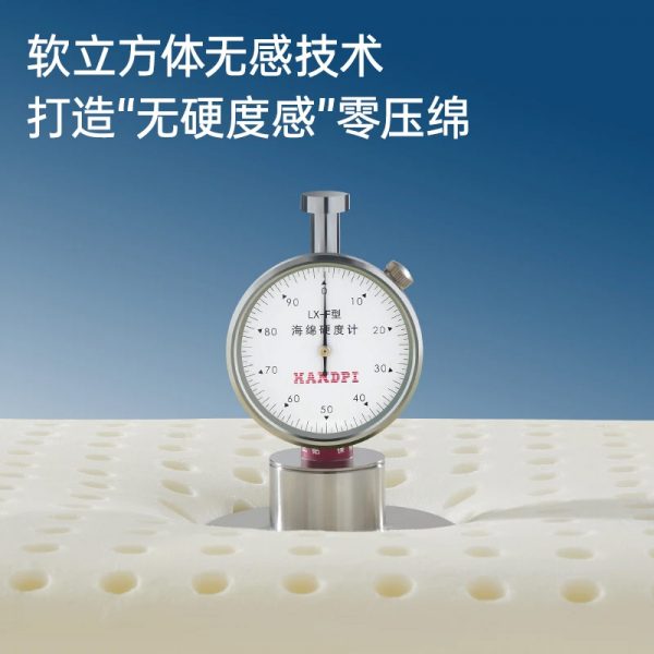 蓝与白无抗感弹簧枕 全新研发专利弹簧枕 颠覆传统枕头硬支撑 - 图片 4